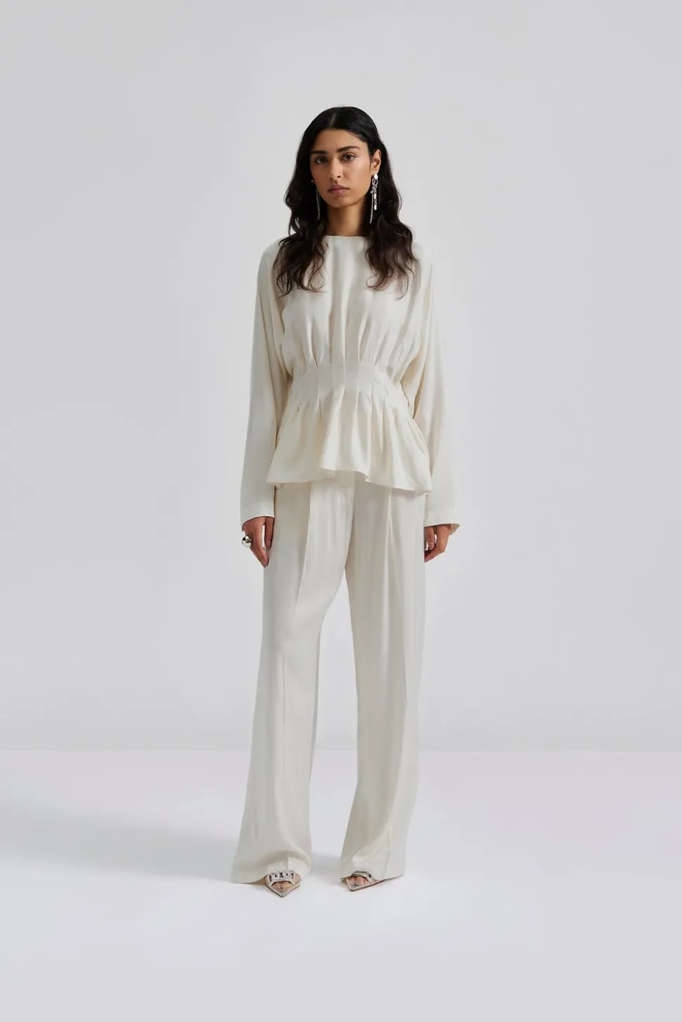 Carlotta satin pants