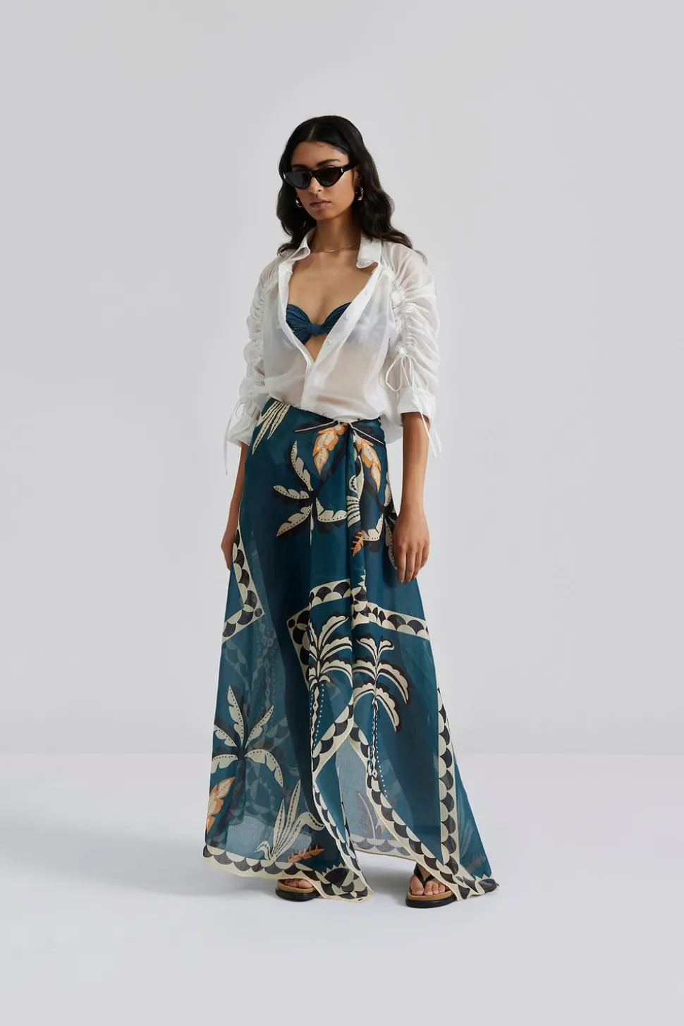 Mönstrad strandsarong