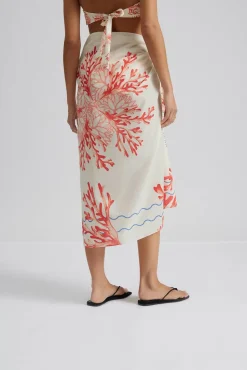 Mönstrad strandsarong